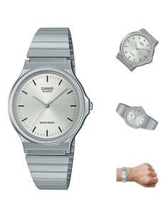 reloj hombre Casio  MQ-24D-7EJH correa acero clásico cierre ajustable 2