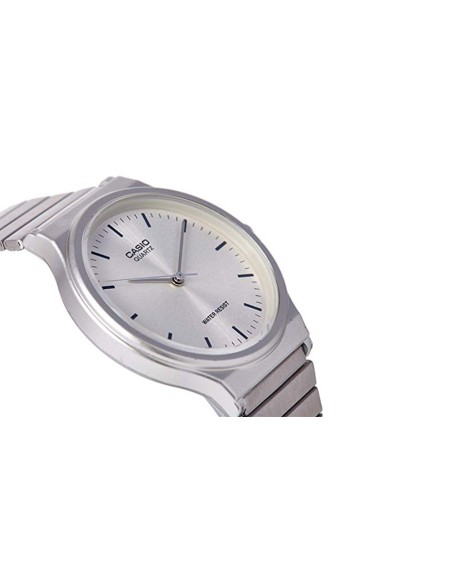 reloj hombre Casio MQ24-7E correa acero clásico cierre ajustable