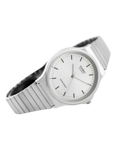 reloj hombre Casio MQ24-7E correa acero clásico cierre ajustable