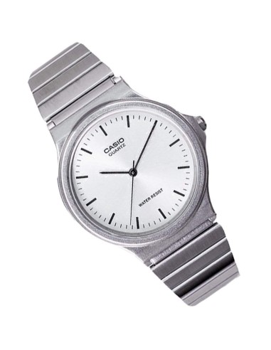 reloj hombre Casio MQ24-7E correa acero clásico cierre ajustable