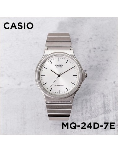reloj hombre Casio  MQ-24D-7EJH correa acero clásico cierre ajustable