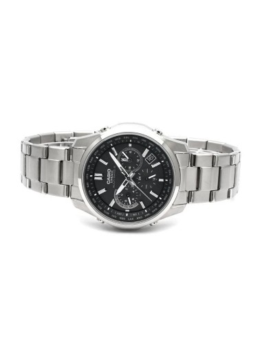 solar Titanio cronógrafo hombre Casio Lineage LIW-M610TSE-1AJF JDM 41.6mm 50m WR cristal de zafiro