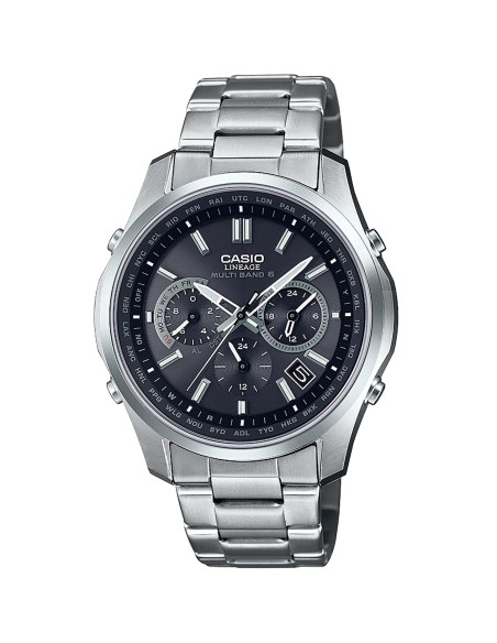 solar Titanio cronógrafo hombre Casio Lineage LIW-M610TSE-1AJF JDM 41.6mm 50m WR cristal de zafiro