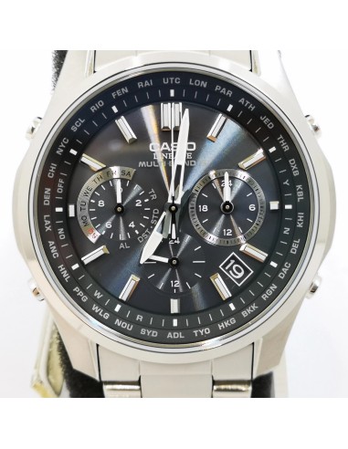 solar Titanio cronógrafo hombre Casio Lineage LIW-M610TSE-1AJF JDM 41.6mm 50m WR cristal de zafiro
