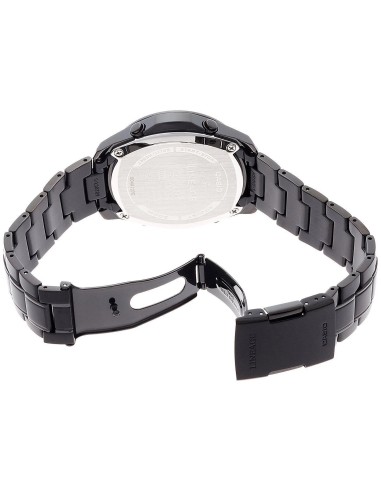 radiocontrol solar cronógrafo hombre Casio Lineage Black Stealth  LIW-M610DB-1AJF JDM 46,3 × 41,6 × 10,6