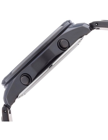 radiocontrol solar cronógrafo hombre Casio Lineage Black Stealth  LIW-M610DB-1AJF JDM 46,3 × 41,6 × 10,6