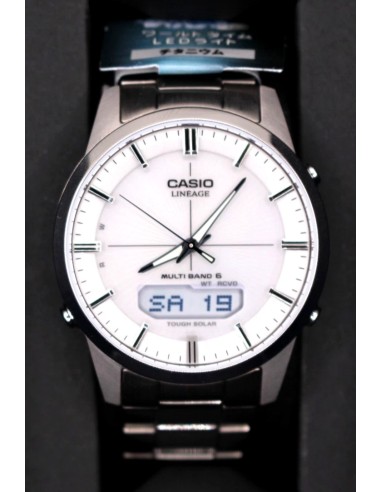 radiocontrol solar titanio hombre Casio Lineage  LCW-M170TD-7AJF JDM 39.5mm 50m WR