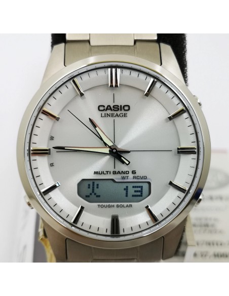 radiocontrol solar titanio hombre Casio Lineage  LCW-M170TD-7AJF JDM 39.5mm 50m WR