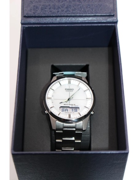radiocontrol solar titanio hombre Casio Lineage  LCW-M170TD-7AJF JDM 39.5mm 50m WR