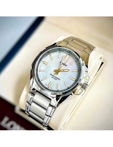 Solar Casio MTP-RS100S-7AV 46mm 50m WR correa de acero