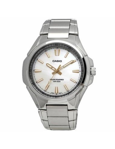 Solar Casio MTP-RS100S-7AV 46mm 50m WR correa de acero