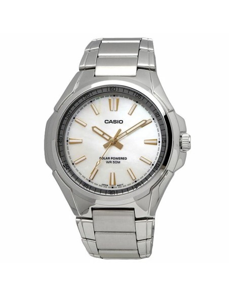 Solar Casio MTP-RS100S-7AV 46mm 50m WR correa de acero