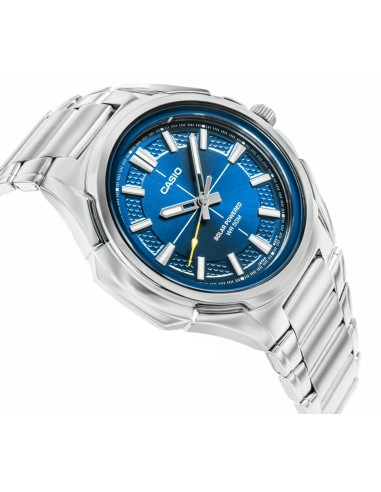 hombre Solar Casio MTP-RS100D-2AV 46mm 50m WR correa de acero