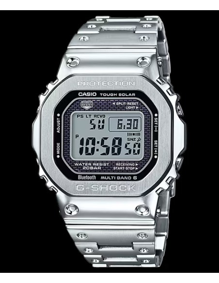 solar Bluetooth radiocontrol hombre Casio G-Shock Full Metal GMW-B5000D-1 Hecho en Japón