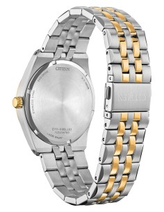 Reloj solar hombre Citizen Corso Diamonds BM7644-51E 40mm 100m WR correa de acero 2