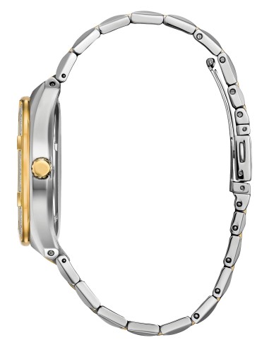 Reloj solar hombre Citizen Corso Diamonds BM7644-51E 40mm 100m WR correa de acero