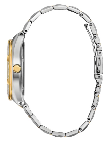 Reloj solar hombre Citizen Corso Diamonds BM7644-51E 40mm 100m WR correa de acero