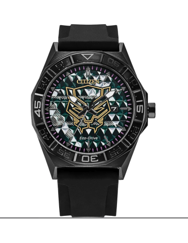 solar hombre Citizen Marvel Black Panther AW1858-03W Limited Edition 60th Anniversary