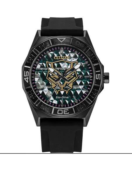 solar hombre Citizen Marvel Black Panther AW1858-03W Limited Edition 60th Anniversary