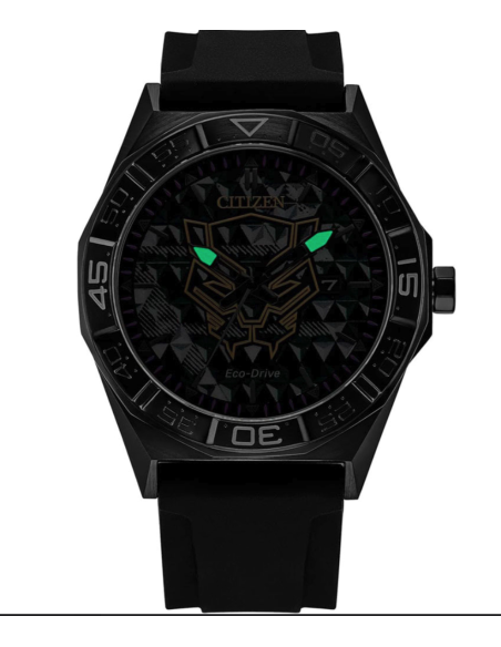 solar hombre Citizen Marvel Black Panther AW1858-03W Limited Edition 60th Anniversary