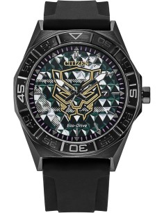 solar hombre Citizen Marvel Black Panther AW1858-03W Limited Edition 60th Anniversary