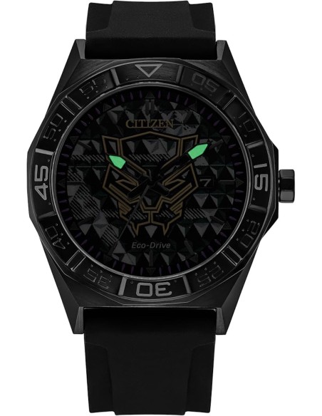 solar hombre Citizen Marvel Black Panther AW1858-03W Limited Edition 60th Anniversary