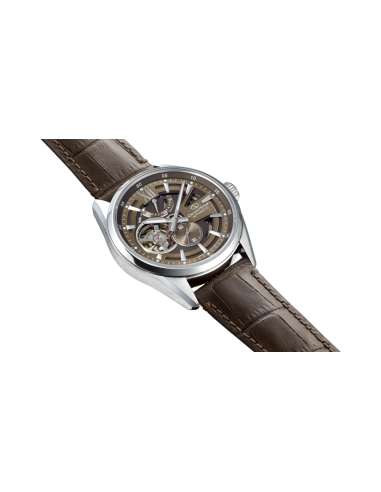automático hombre Orient Star Contemporary Skeleton Mocha Kohaku   RE-AV0139Y 41mm cristal de zafiro
