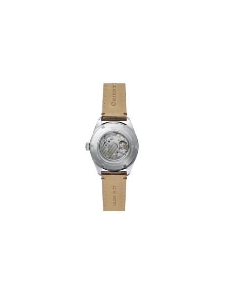 automático hombre Orient Star Contemporary Skeleton Mocha Kohaku   RE-AV0139Y 41mm cristal de zafiro