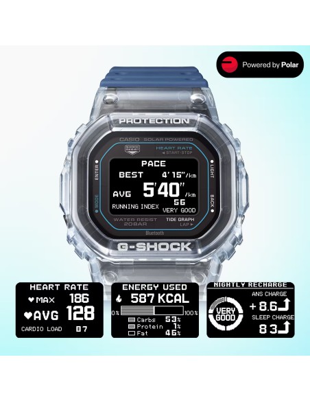 Casio G-Shock G-LIDE GBX-H5600-2JR JDM 51.1 × 44.5 × 17.3 mm 200M