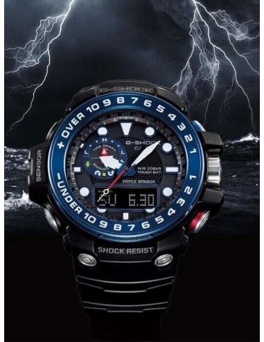 Casio G-Shock Gulfmaster GWN-1000B-1BJF JDM hecho en Japón 55.8mm 200m