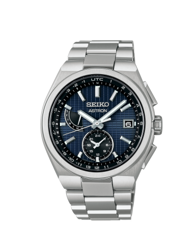 solar radiocontrol titanio hombre Seiko Astron Nexter  SBXY065 JDM 41.3mm cristal de zafiro