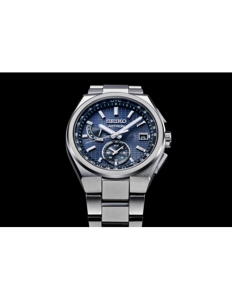 solar radiocontrol titanio hombre Seiko Astron Nexter  SBXY065 JDM 41.3mm cristal de zafiro