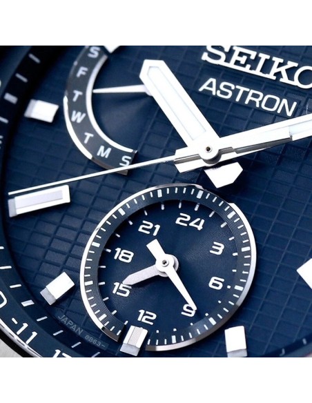 solar radiocontrol titanio hombre Seiko Astron Nexter  SBXY065 JDM 41.3mm cristal de zafiro