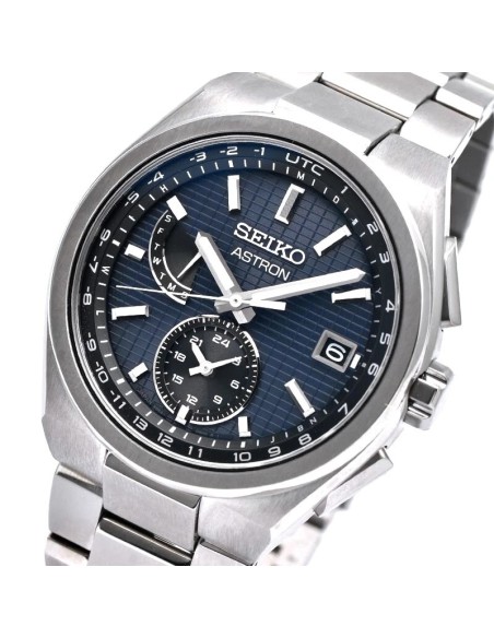 solar radiocontrol titanio hombre Seiko Astron Nexter  SBXY065 JDM 41.3mm cristal de zafiro