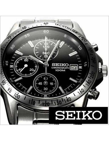 cronógrafo cuarzo hombre Seiko Chronograph SND367P1 JDM 40mm Calibre 7t92 100m