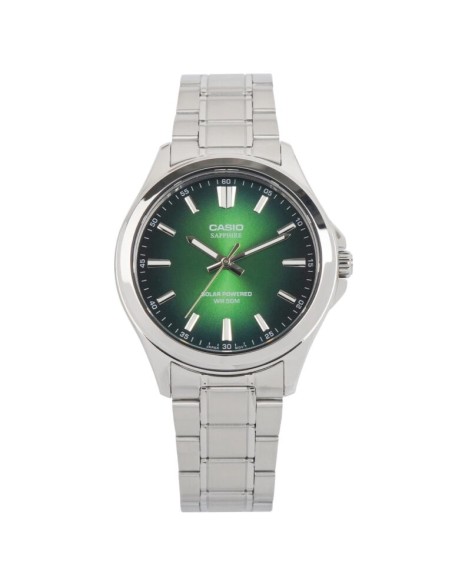 solar hombre Casio MTS-RS100D-3A 41.7mm 50m WR cristal de zafiro