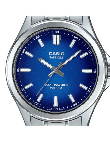 solar hombre Casio MTS-RS100D-2AV 41.7mm 50m WR cristal de zafiro