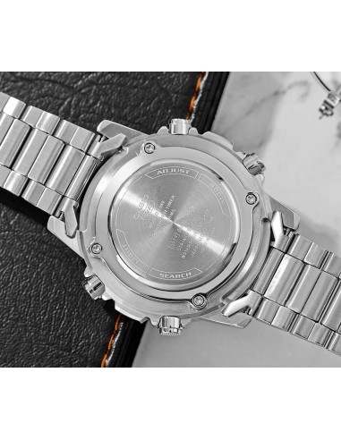 reloj analógico digital hombre Casio AMW-880D-1AV 50m WR Hora Mundial 10 años batería 3 alarmas diarias
