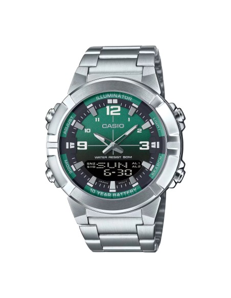 analógico digital Casio  AMW-870DA-3AV 51.5 × 44 × 12.3 mm 50m WR 10 años de batería