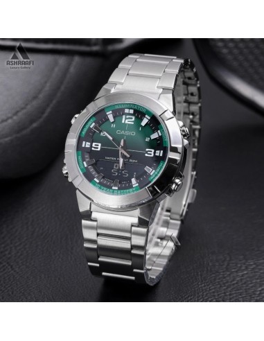 analógico digital Casio  AMW-870DA-3AV 51.5 × 44 × 12.3 mm 50m WR 10 años de batería
