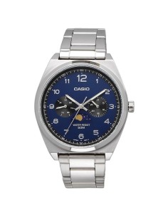 Casio Sun & Moon MTP-M300D-2AV 46.6 × 40 × 9.3 mm correa de acero 50m WR