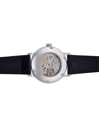 Reloj automático hombre Orient Star RE-AU0002S dial blanco 38.7mm Cristal de zafiro anti-reflejo 50h Reserva de marcha
