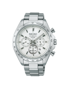 solar Seiko Raise the Future  SBPY179 JDM 42.2mm 100m WR correa de acero