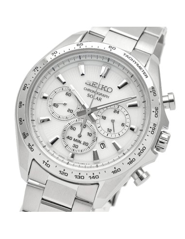 solar Seiko Raise the Future  SBPY179 JDM 42.2mm 100m WR correa de acero