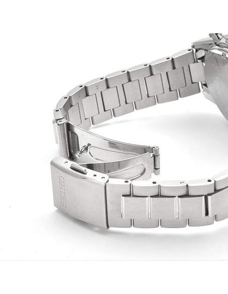 solar Seiko Raise the Future  SBPY179 JDM 42.2mm 100m WR correa de acero