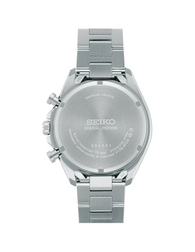 solar Seiko Raise the Future  SBPY179 JDM 42.2mm 100m WR correa de acero