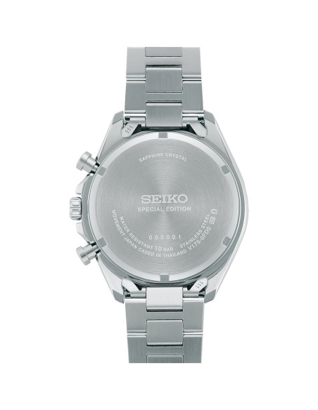 solar Seiko Raise the Future  SBPY179 JDM 42.2mm 100m WR correa de acero