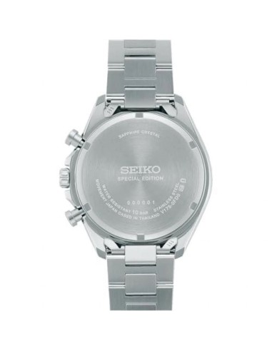 solar Seiko Raise the Future  SBPY179 JDM 42.2mm 100m WR correa de acero