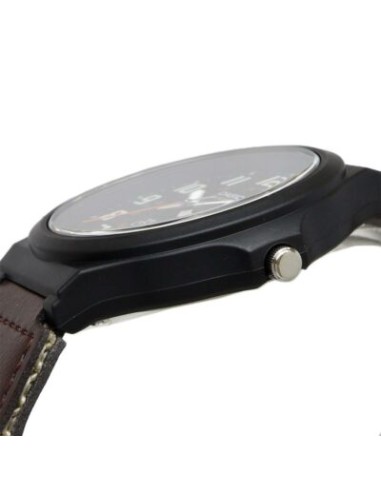 reloj deportivo militar hombre Casio MW-240B-5BV 43.6mm 50m WR correa de tela
