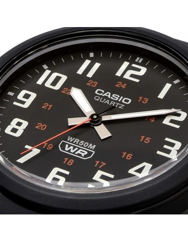 reloj deportivo militar hombre Casio MW-240B-5BV 43.6mm 50m WR correa de tela